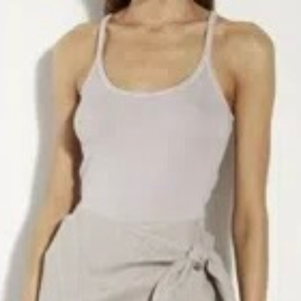 Silk Rib U Tank